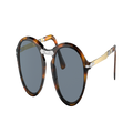 PERSOL Unisex Sunglasses PO3274S - Frame color: Caffe, Lens color: Light Blue