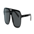 DOLCE&GABBANA Man Sunglasses DG4354 - Frame color: Black, Lens color: Dark Grey