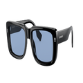 BURBERRY Man Sunglasses BE4376U Jarvis - Frame color: Black, Lens color: Light Blue