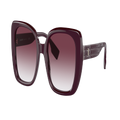 BURBERRY Woman Sunglasses BE4371 Helena - Frame color: Bordeaux, Lens color: Violet Gradient