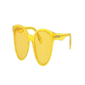 VERSACE Unisex Sunglasses VK4427U Kids - Frame color: Transparent Fluo Yellow, Lens color: Yellow Mirror Red
