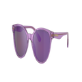 VERSACE Unisex Sunglasses VK4427U Kids - Frame color: Lilac Glitter, Lens color: Grey Mirror Violet