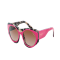 VOGUE EYEWEAR Woman Sunglasses VO5316S - Frame color: Pink, Lens color: Brown Gradient
