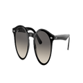 RAY-BAN Unisex Sunglasses RB9064S Kids - Frame color: Black, Lens color: Light Grey/Dark Grey