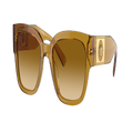 VERSACE Woman Sunglasses VE4437U - Frame color: Transparent Honey, Lens color: Light Yellow Gradient Ochre
