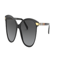 BURBERRY Woman Sunglasses BE4216 - Frame color: Black, Lens color: Polarized Grey Gradient