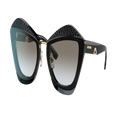 MIU MIU Woman Sunglasses MU 01XS - Frame color: Black, Lens color: Grey Gradient