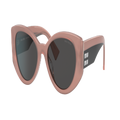 MIU MIU Woman Sunglasses MU 03WS - Frame color: Pink Opal, Lens color: Dark Grey