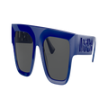 VERSACE Man Sunglasses VE4430U - Frame color: Bluette, Lens color: Dark Grey