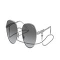 VOGUE EYEWEAR Woman Sunglasses VO4254S - Frame color: Silver, Lens color: Gradient Grey