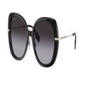 BURBERRY Woman Sunglasses BE4374F Eugenie - Frame color: Black, Lens color: Grey Gradient