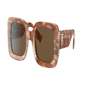 BURBERRY Woman Sunglasses BE4327 Delilah - Frame color: Brown, Lens color: Brown
