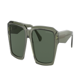 EMPORIO ARMANI Man Sunglasses EA4186 - Frame color: Shiny Transparent Green, Lens color: Dark Green