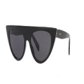 CELINE Woman Sunglasses CL40228I - Frame color: Black Shiny, Lens color: Grey