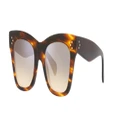 CELINE Woman Sunglasses CL4004IN - Frame color: Tortoise, Lens color: Red