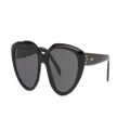 CELINE Woman Sunglasses CL40220U - Frame color: Black Shiny, Lens color: Grey