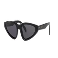 CELINE Woman Sunglasses CL40231I - Frame color: Black Shiny, Lens color: Grey