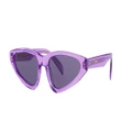 CELINE Woman Sunglasses CL40231I - Frame color: Purple Shiny, Lens color: Purple