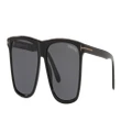 TOM FORD Man Sunglasses FT0832-N - Frame color: Shiny Black, Lens color: Grey