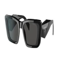 PRADA Woman Sunglasses PR 08YSF - Frame color: Black, Lens color: Dark Grey