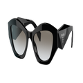 PRADA Woman Sunglasses PR 07YSF - Frame color: Black, Lens color: Grey Gradient