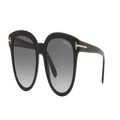 TOM FORD Woman Sunglasses FT0914 - Frame color: Black Shiny, Lens color: Grey Gradient