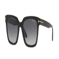 TOM FORD Woman Sunglasses FT0952 - Frame color: Black Shiny, Lens color: Grey Polar