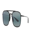 MAUI JIM Unisex Sunglasses Keokea - Frame color: Black Shiny, Lens color: Neutral Grey Polarized