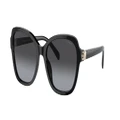 COACH Woman Sunglasses HC8349U CD481 - Frame color: Black, Lens color: Grey Gradient