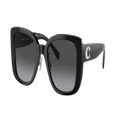 COACH Woman Sunglasses HC8352 CD472 - Frame color: Black, Lens color: Grey Gradient