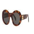 CELINE Woman Sunglasses CL40194U - Frame color: Tortoise Blonde, Lens color: Grey
