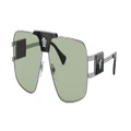 VERSACE Man Sunglasses VE2251 - Frame color: Gunmetal, Lens color: Green
