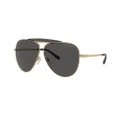 MICHAEL KORS Woman Sunglasses MK9037M Bleecker - Frame color: Gold, Lens color: Dark Grey Solid