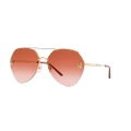 CARTIER Woman Sunglasses CT0355S - Frame color: Gold Shiny, Lens color: Red