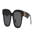 GUCCI Woman Sunglasses GG0998S - Frame color: Black, Lens color: Grey