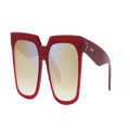 CELINE Woman Sunglasses CL4055IN - Frame color: Red, Lens color: Brown