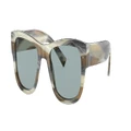 DOLCE&GABBANA Man Sunglasses DG4338 - Frame color: Grey Horn, Lens color: Light Grey