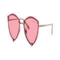 TIFFANY & CO. Woman Sunglasses TF3090 - Frame color: Rubedo, Lens color: Pink