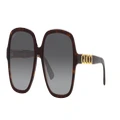 GUCCI Unisex Sunglasses GG1189S - Frame color: Ivory, Lens color: Brown