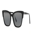 MAUI JIM Woman Sunglasses Kou - Frame color: Black Shiny, Lens color: Neutral Grey Polarized