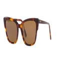 MAUI JIM Woman Sunglasses Kou - Frame color: Tortoise, Lens color: HCLU+00AD Bronze Polarized