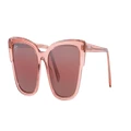 MAUI JIM Woman Sunglasses Kou - Frame color: Pink Shiny, Lens color: Maui RoseU+00AD Mirror Polarized