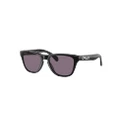 OAKLEY Unisex Sunglasses OJ9009 Frogskins™ XXS (Youth Fit) - Frame color: Polished Black, Lens color: Prizm Grey