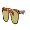 OLIVER PEOPLES Unisex Sunglasses OV5497SU Mr. Brunello - Frame color: Vintage LBR, Lens color: Green Photochromic