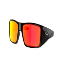 OAKLEY Man Sunglasses OO9231 Heliostat - Frame color: Polished Black, Lens color: Prizm Ruby