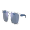 ARNETTE Man Sunglasses AN4322 Mwamba - Frame color: Crystal, Lens color: Dark Grey Mirror Water Polarized