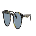 OLIVER PEOPLES Unisex Sunglasses OV5459SU Romare Sun - Frame color: Vintage DTB, Lens color: Cobalto