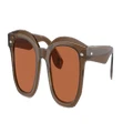OLIVER PEOPLES Unisex Sunglasses OV5472SU Filu' - Frame color: Espresso, Lens color: Persimmon
