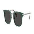 BURBERRY Man Sunglasses BE4395 Peter - Frame color: Green, Lens color: Dark Grey