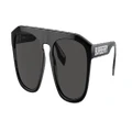 BURBERRY Man Sunglasses BE4396U Wren - Frame color: Black, Lens color: Dark Grey